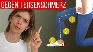 3 WICHTIGE Übungen bei Fersen amp Fussschmerzen [upl. by Chappelka]