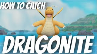 HOW TO CATCH DRAGONITE POKEMON LETS GO PIKACHU AND EEVEE WHERE TO FIND DRAGONITE [upl. by Kyrstin]