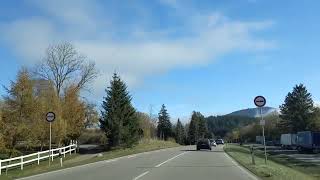 Autofahrt auf der Bundestraße B31 Hinterzarten Titisee Hochschwarzwald 😊🇩🇪 shorts [upl. by Fernald]