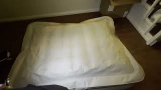 Review of AeroBed Comfort Lock Queen Air Mattress [upl. by Anait]