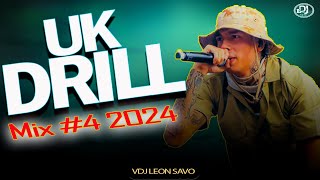 2024 UK DRILL VIDEO MIX 4  Arrdee Central Cee Krillz JBEE amp More By Vdj Leon Savo [upl. by Ecnadnak]