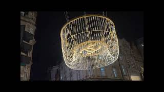 London christmas lighting vlog ✨️🎄 LONDON NR [upl. by Weisburgh644]