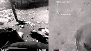 11 Years of Mars Roving in 8 Minutes  TimeLapse Video [upl. by Carnahan461]