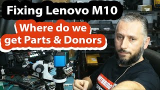 LENOVO M10 Plus Tablet PC  USB Charging Port Repair  Not charging fix [upl. by Uaerraj327]