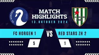 FC Horgen 1 vs Red Stars ZH 2 [upl. by Aynod]