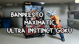 Banpresto Maximatic Ultra Instinct Goku w Comparisons [upl. by Felicle]