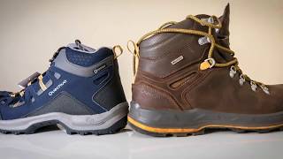 Best TREKKING amp HIKING SHOES  Quechua FORCLAZ 600 amp ARPENAZ 100 Waterproof [upl. by Skipp]