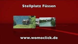 Wohnmobil  Stellplatz Füssen  womoclickde [upl. by Uthrop]