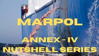 MARPOL ANNEXIV EXPLAINED IN A NUTSHELLalso includes STP  ISPPC MARPOL [upl. by Einahpet]