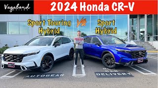 2024 Honda CRV Sport Hybrid vs Sport Touring Hybrid [upl. by Janyte]