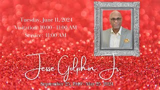 Celebration of Life Service for Jesse Golphin Jr [upl. by Ahsitniuq]