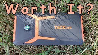 Tacklife T8 Car Jump Starter Review [upl. by Bolte]