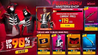 CHAOS MYSTERY SHOP EVENT FF  FF NEW EVENT  FREE FIRE NEW EVENT  FREE FIRE TODAY NEW 4 FEBRUARY [upl. by Powers184]