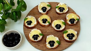 CANAPES TO IMPRESS 🥖 Quick and Tasty WOW Bites [upl. by Honey]