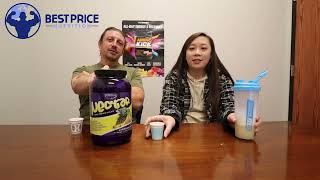 Syntrax Nectar Clear Protein Caribbean Cooler Taste Test amp Review [upl. by Auqinahs]