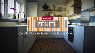 Wilsonart Zenith Installation Guide  How to Fit Compact Laminate Worktops [upl. by Nirahs]