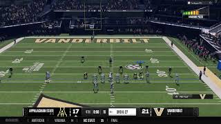 App St vs Vandy [upl. by Cadell]