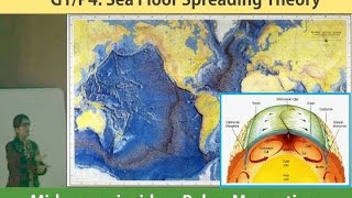 Geography Lecture G1P4 Sea Floor Spreading Theory [upl. by Violette]