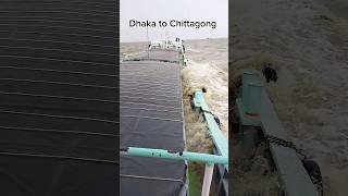 Sea Ship Dhaka to Chittagong in Bangop Sagor  youtubeshorts [upl. by Etnahsal]