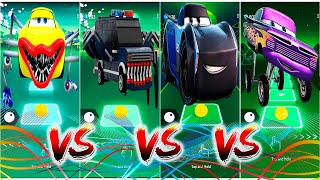 Lightning Mcqueen Eater🆚Lightning Mcqueen Cars🎶Who Is Best in Tiles Hop [upl. by Shurlocke]