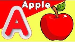 ABC song  Abc phonics song  Nursery Rhymes for Toddlers  A for apple [upl. by Aleiram]