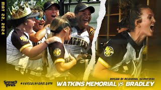 Watkins Fends Off Bradley Returns to Regional Final 🥎 [upl. by Eramat]