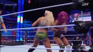 STO Backbreaker on Sasha Banks [upl. by Stanly]