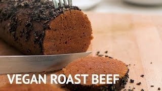 Vegan Roast Beef  SO VEGAN  ad [upl. by Inilahs130]