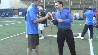 How to Throw a Football with Kevin Craft [upl. by Palma]