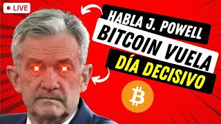 🔴 URGENTE HABLA JEROME POWELL ➤ BITCOIN NO TIENE FRENO [upl. by Assirt]