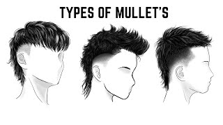 Types of Mullet Hairstyles for Men and How To Style Them [upl. by Nonnac998]