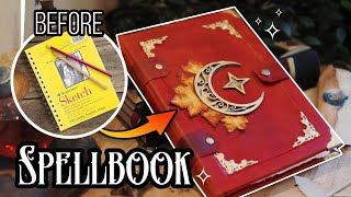 Turning a Basic Sketchbook into an Autumn Spellbook for the 🍁Whimsy ✨ [upl. by Nolek697]