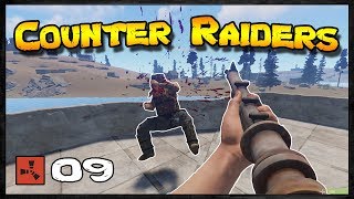 Fighting against COUNTER RAIDERS  Rust Raid Diary 09 [upl. by Kirby]