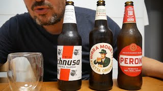 ASMR PO POLSKU – Włoskie Piwo – Birra Moretti Peroni Ichnusa [upl. by Ettenahc]