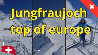 Discover The Spectacular Jungfraujoch Switerlands Top Of Europe [upl. by Atilrahc]