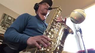 Stacy Lattisaw  Love On A Two Way Street  Sax Cover by James E Green [upl. by Sirrep743]