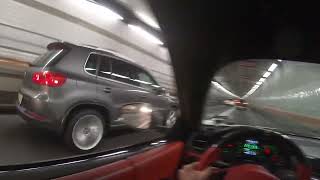 Maserati GranTurismo MC POV Tunnel Drive [upl. by Laertnom991]