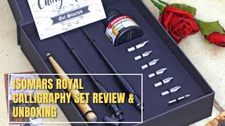 Isomars Calligraphy Set Review  Budget Calligraphy Dip Pen Set [upl. by Aniluap]