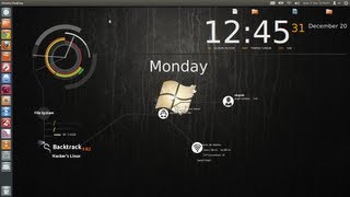 Awesome desktop on Ubuntu linux [upl. by Rellek]