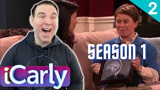 Nevel Is A Menace  ICarly Reaction  Season 1 Part 27 FIRST TIME WATCHING [upl. by Maurilla]