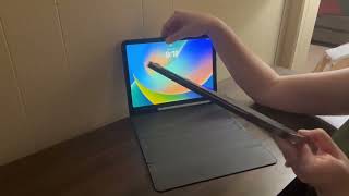 CHESONA iPad Air 11 Inch Case with Keyboard Review [upl. by Robinett]