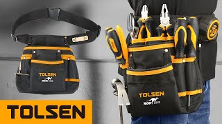 TOLSEN TOOL POUCH 80120 ROOLINE [upl. by Kendrah]