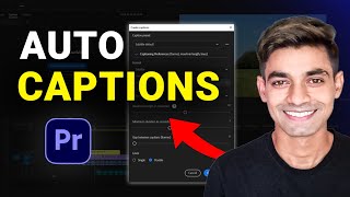 How To Add Captions In Premiere Pro 2024  Auto Captions Tutorial [upl. by Bullivant]