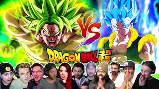 🤯GOGETA vs BROLY🔥quotTheyre Break The Realityquot REACTION MASHUP PART 3 Dragon Ball Super Brolyドラゴンボー [upl. by Keir276]