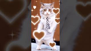 Smart cat dance cat cats 009 008 ChefCatChangAn catlover9240 [upl. by Aehcsrop]