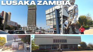 This Is LUSAKA ZAMBIA Walking Around Zambias Capital and Largest City [upl. by Nivlag624]