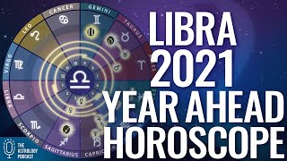 Libra 2021 Horoscope Year Ahead Rising Sign Forecast [upl. by Arremat]