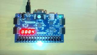 Basys 3  7Segment Display Up Counter [upl. by Suu]