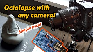 Octolapse with any camera How to 3D printer time lapses [upl. by Wakerly738]