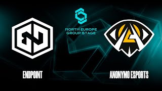 Endpoint vs Anonymo Esports Map 1 Best of 3 CCT North Europe Series 5 [upl. by Kazimir]